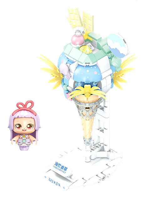 Sugar Planet: Sea salt vanilla cones 森宝 SEMBO 615008