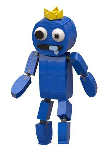 Rainbow friend: Blue friend 人仔马 RENZAIMA 756