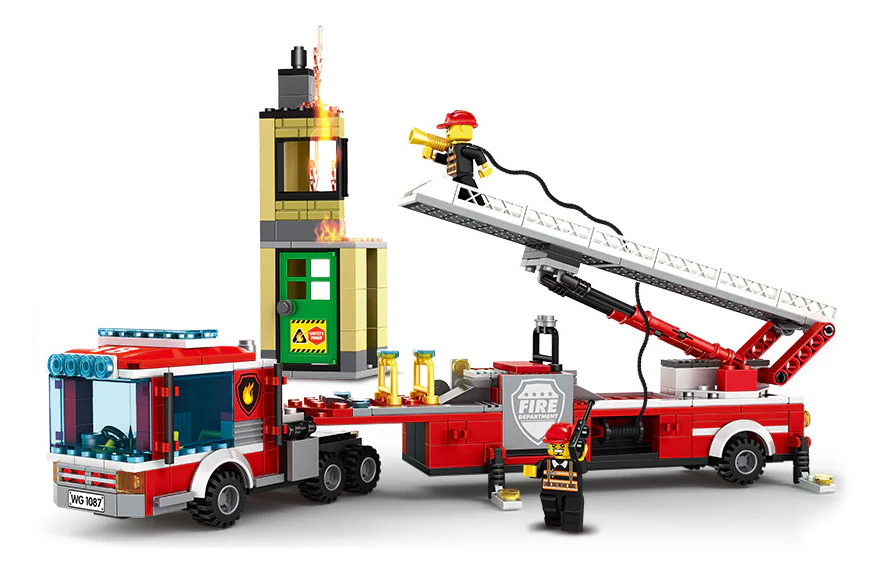 Fire Truck 万格 WANGE/乐博士 Dr.Luck 3625 image 8