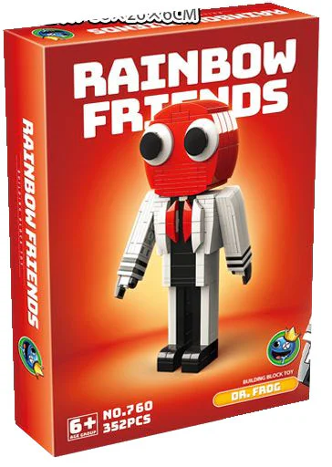Rainbow friends: Red friends 人仔马 RENZAIMA 760 image 1