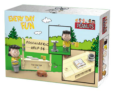 Snoopy fun life: Lucy's healing stand 哲高 ZHEGAO LN8072 image 1