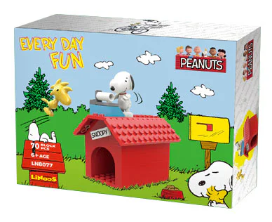 Snoopy's Fun Life: Snoopy's classic cabin 哲高 ZHEGAO LN8077 image 1
