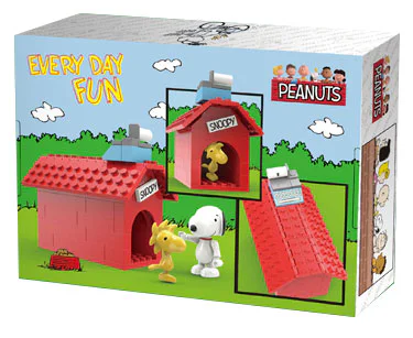 Snoopy's Fun Life: Snoopy's classic cabin 哲高 ZHEGAO LN8077 image 2