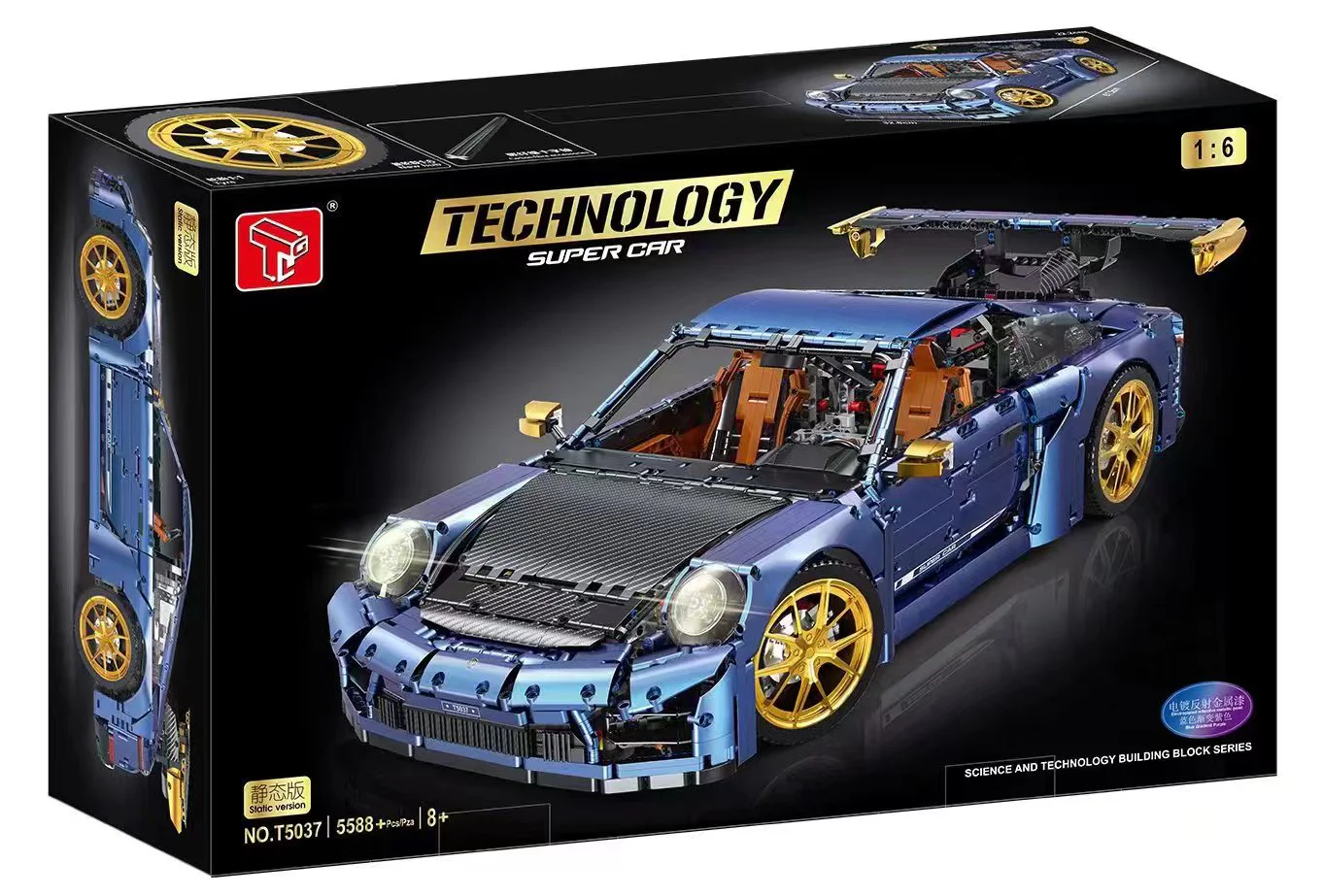 Porsche 911 1:6 泰高乐 T5037B image 1