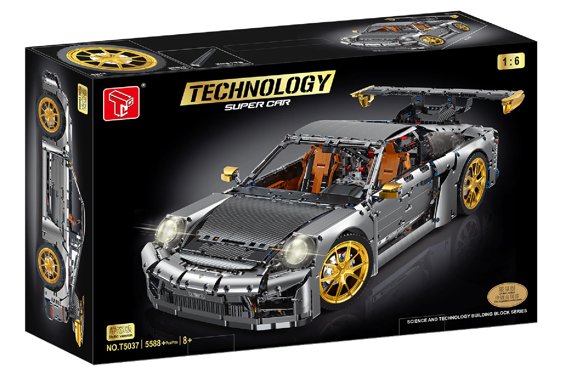 Porsche 911 1:6 泰高乐 T5037B image 2