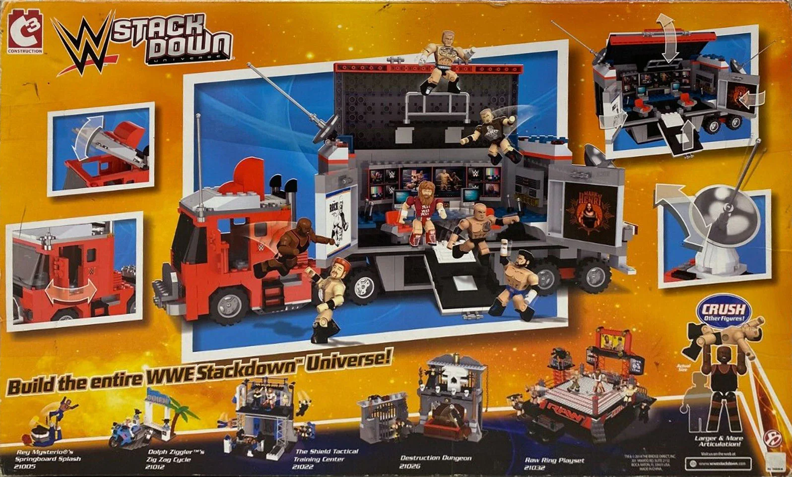 WWE StackDown Hauler C3 21061 image 1