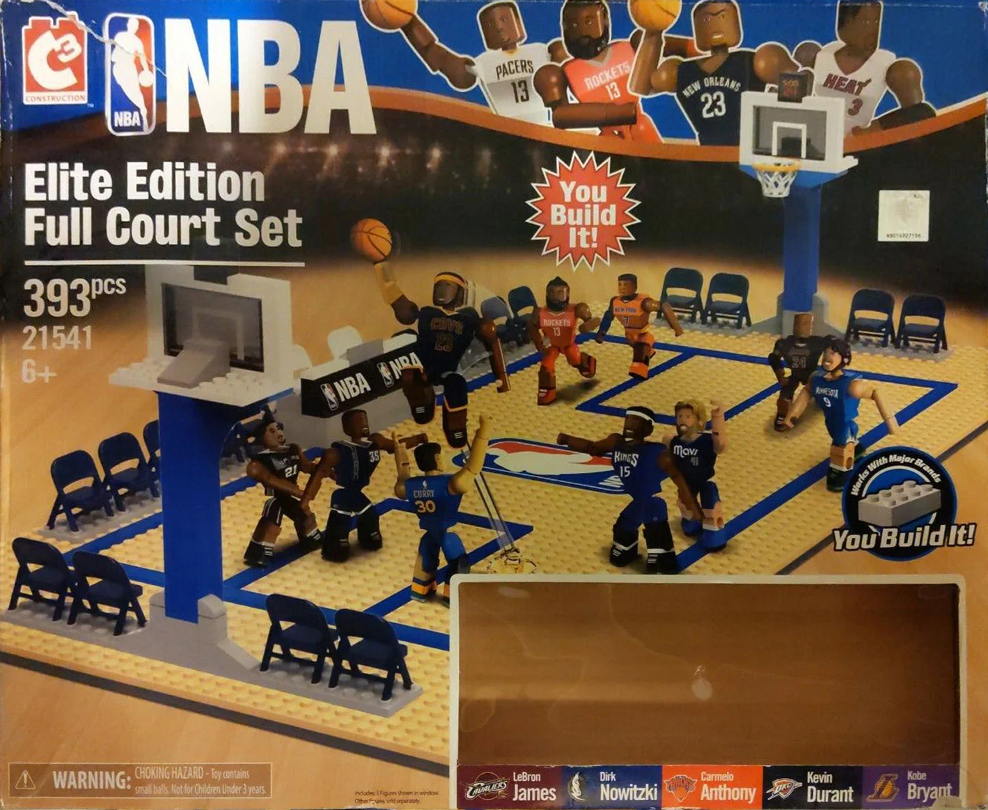 NBA: BASKETBALL COURT C3 21541 image 1