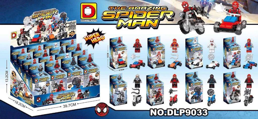 Spider-Man, Humans 8 哆乐品DLP/D牌积木 DLP9033
