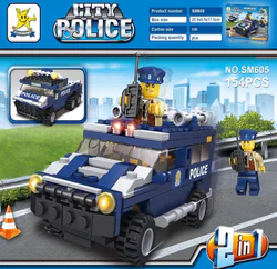 Urban police: armoured vehicles 2 plus 1