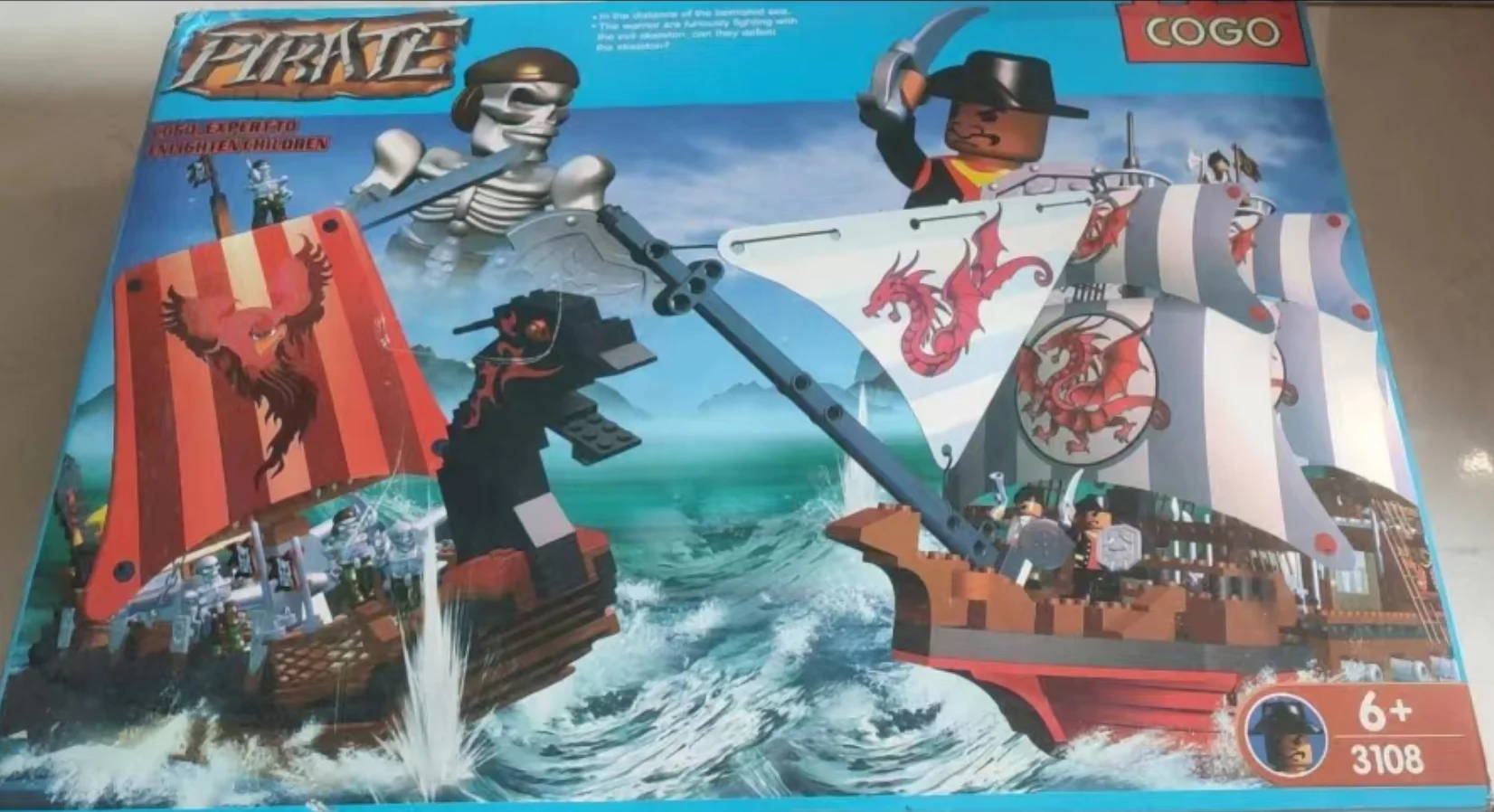 Pirate ships 积高积木 COGO 3108