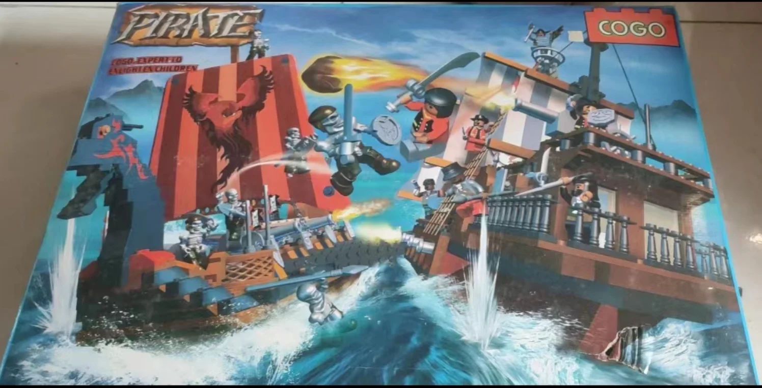 Pirate ships 积高积木 COGO 3108 image 1