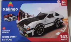 White sports city car