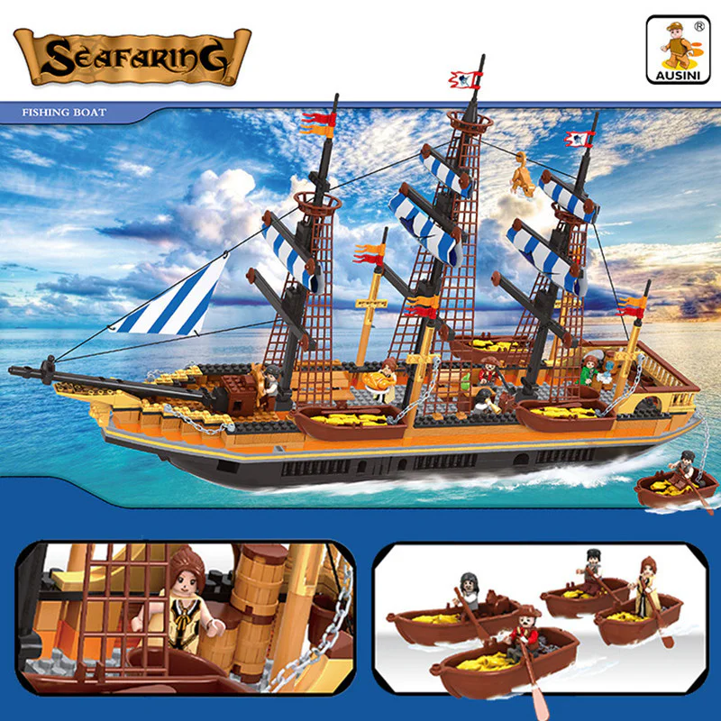 Pirate Corps: large fishing vessels 奥斯尼AUSINI N27806 image 3