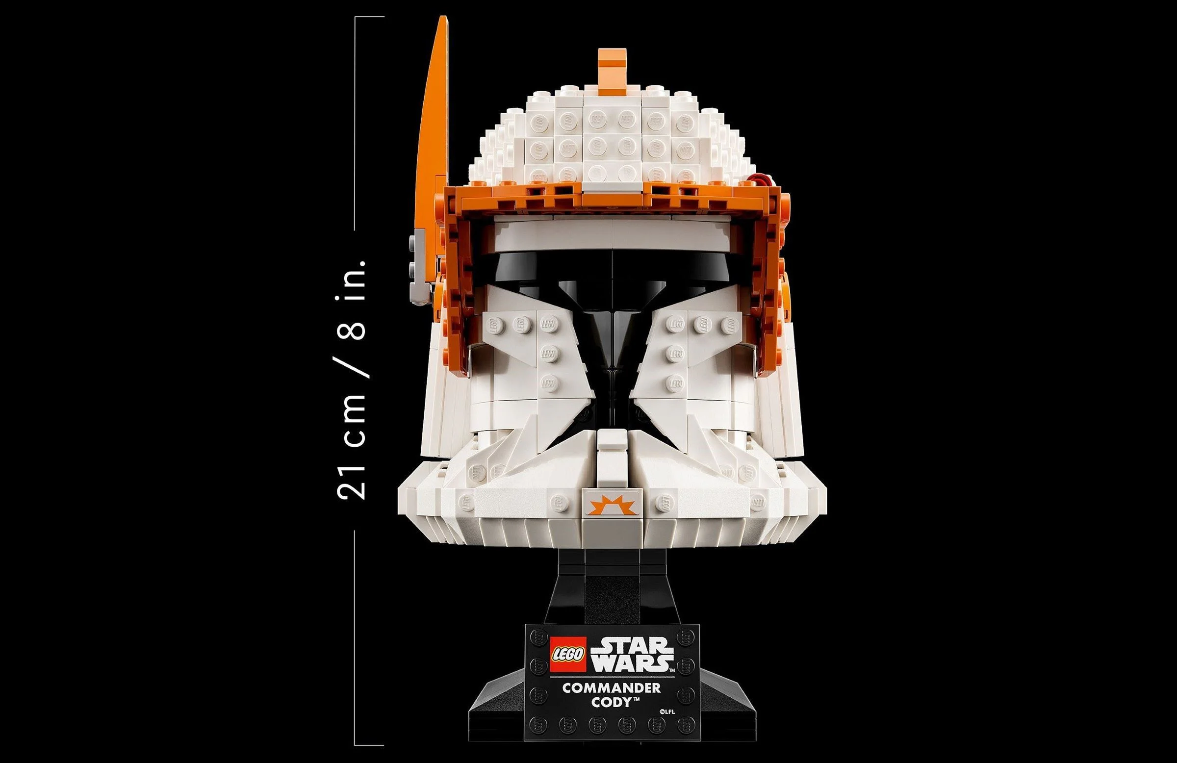 Clone Commander Cody Helmet 乐高 LEGO 75350 image 3