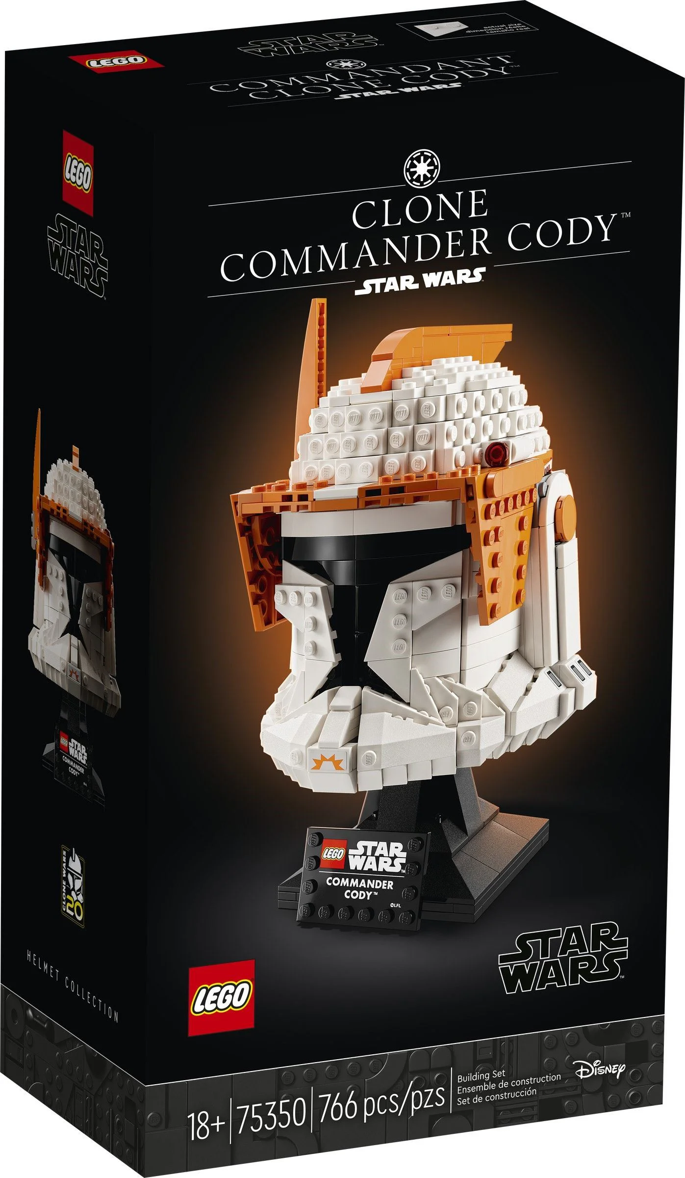 Clone Commander Cody Helmet 乐高 LEGO 75350 image 7