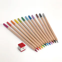 Stationery: 12 colour pencils