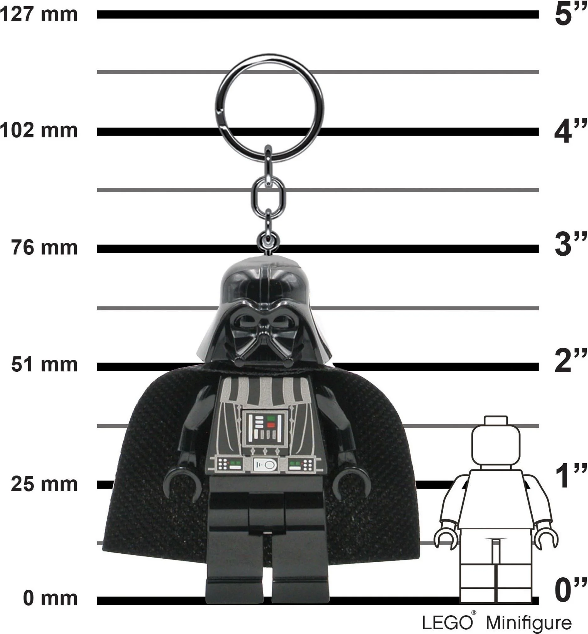Darth Vader flashlight key chain 乐高 LEGO 5007290 image 5
