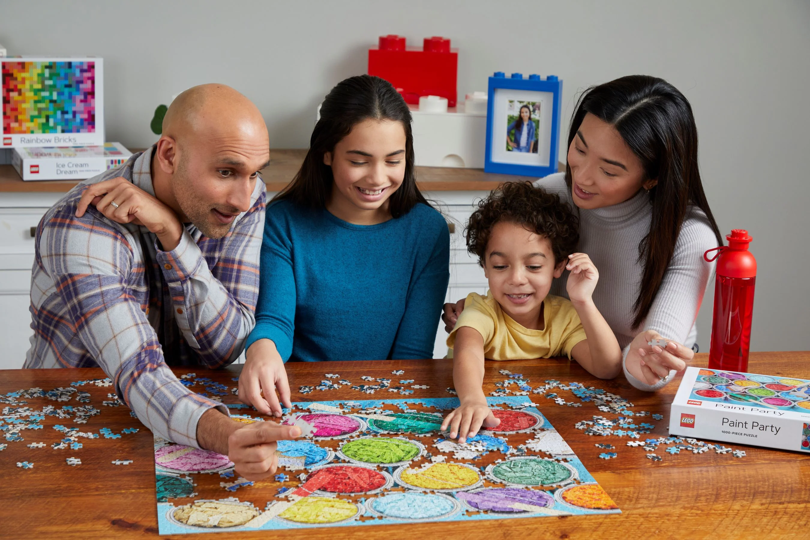 Jigsaw: A painting party of 1,000 pieces 乐高 LEGO 5006203 image 3