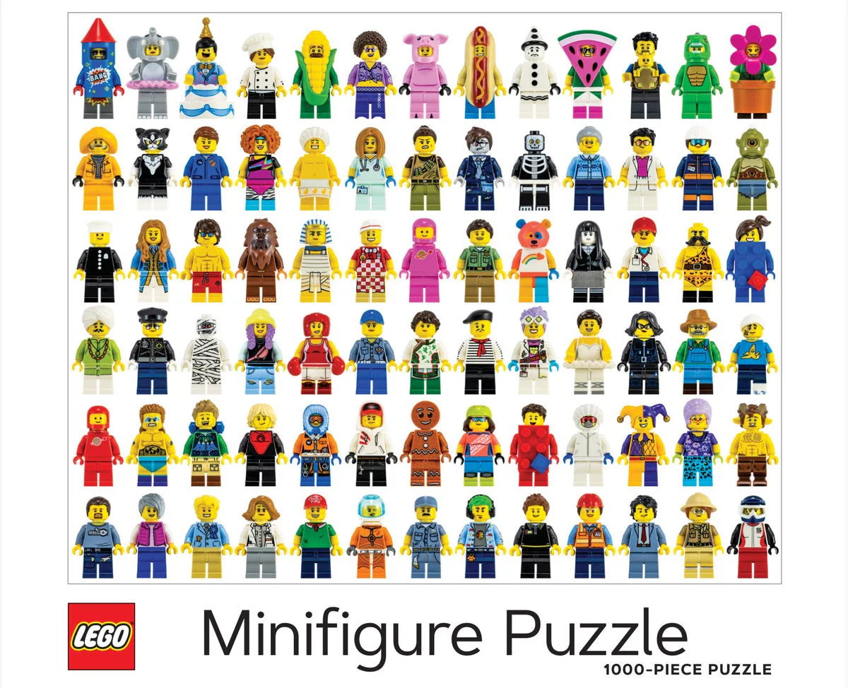 Puzzle: A thousand pieces of classic Mini Man puzzle 乐高 LEGO 5007071 image 1
