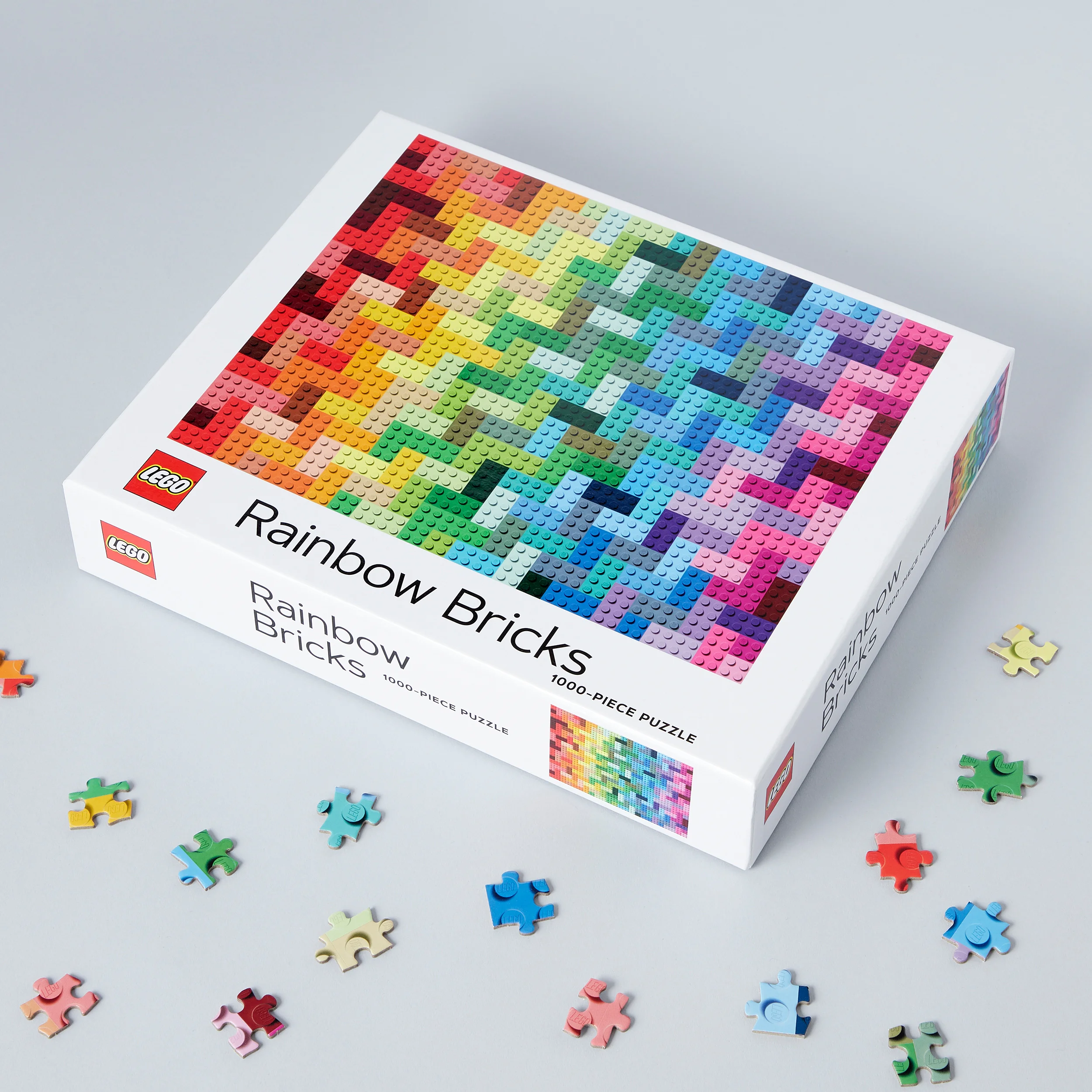 Puzzle: 1,000 pieces of rainbow brick 乐高 LEGO 5007072 image 2