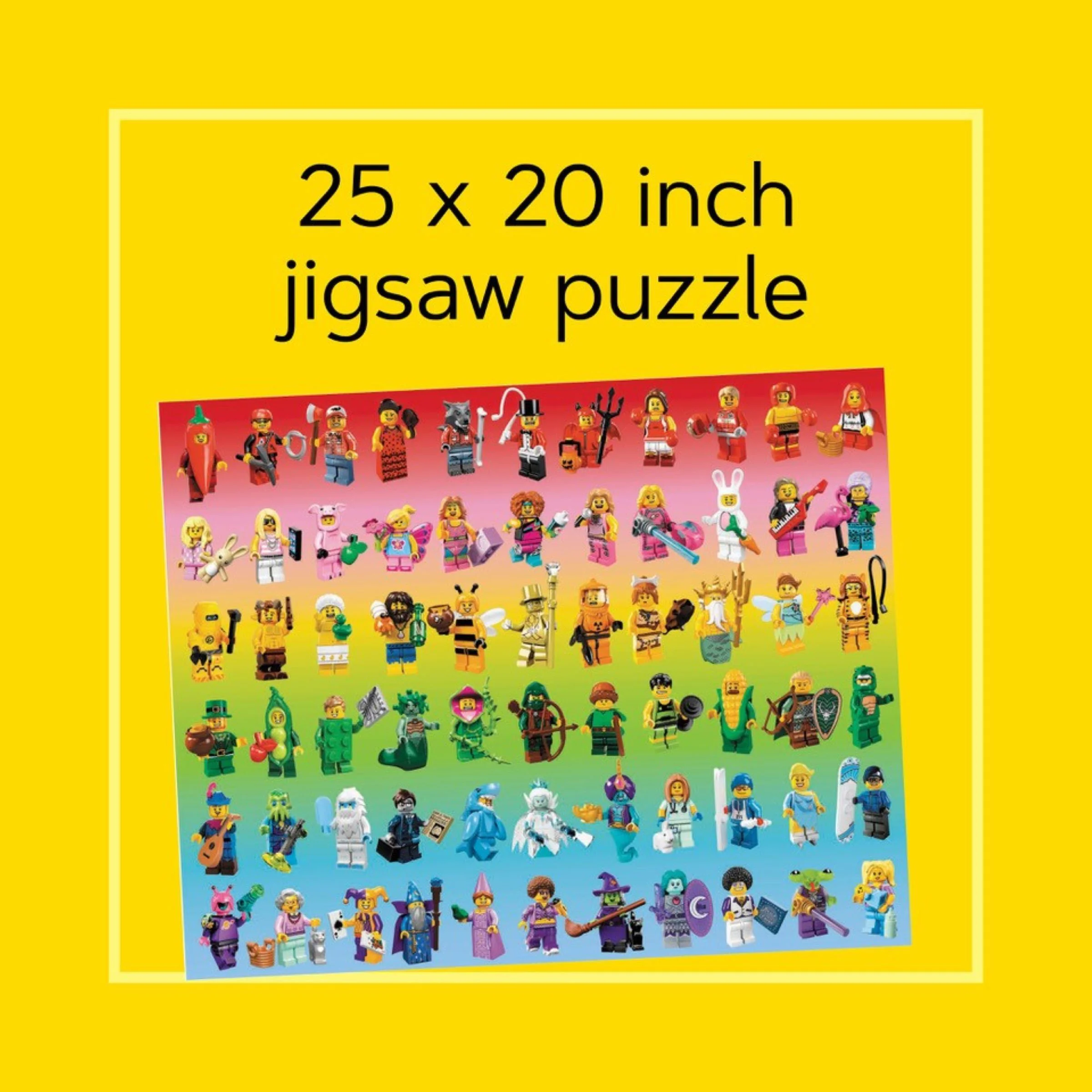 A puzzle: a thousand pieces of a mini-coloured rainbow 乐高 LEGO 5007643 image 2