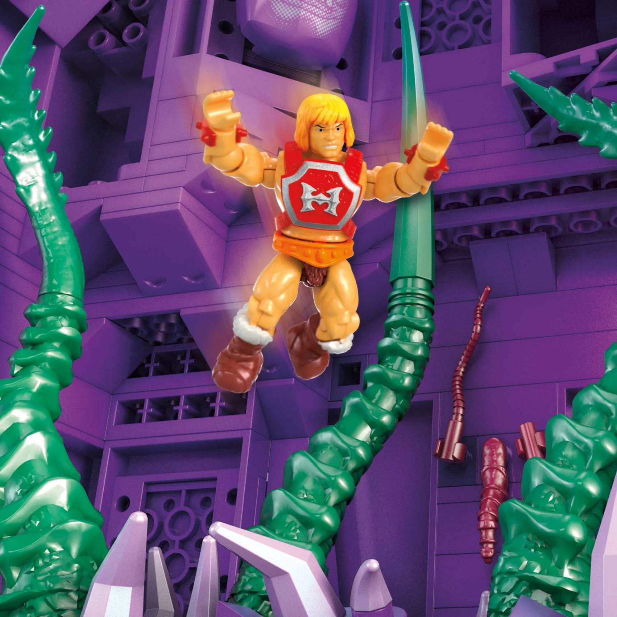 Sichmann the Giant of the universe: Snake Mountain 美家宝/美高 MegaBloks HHD16 image 6