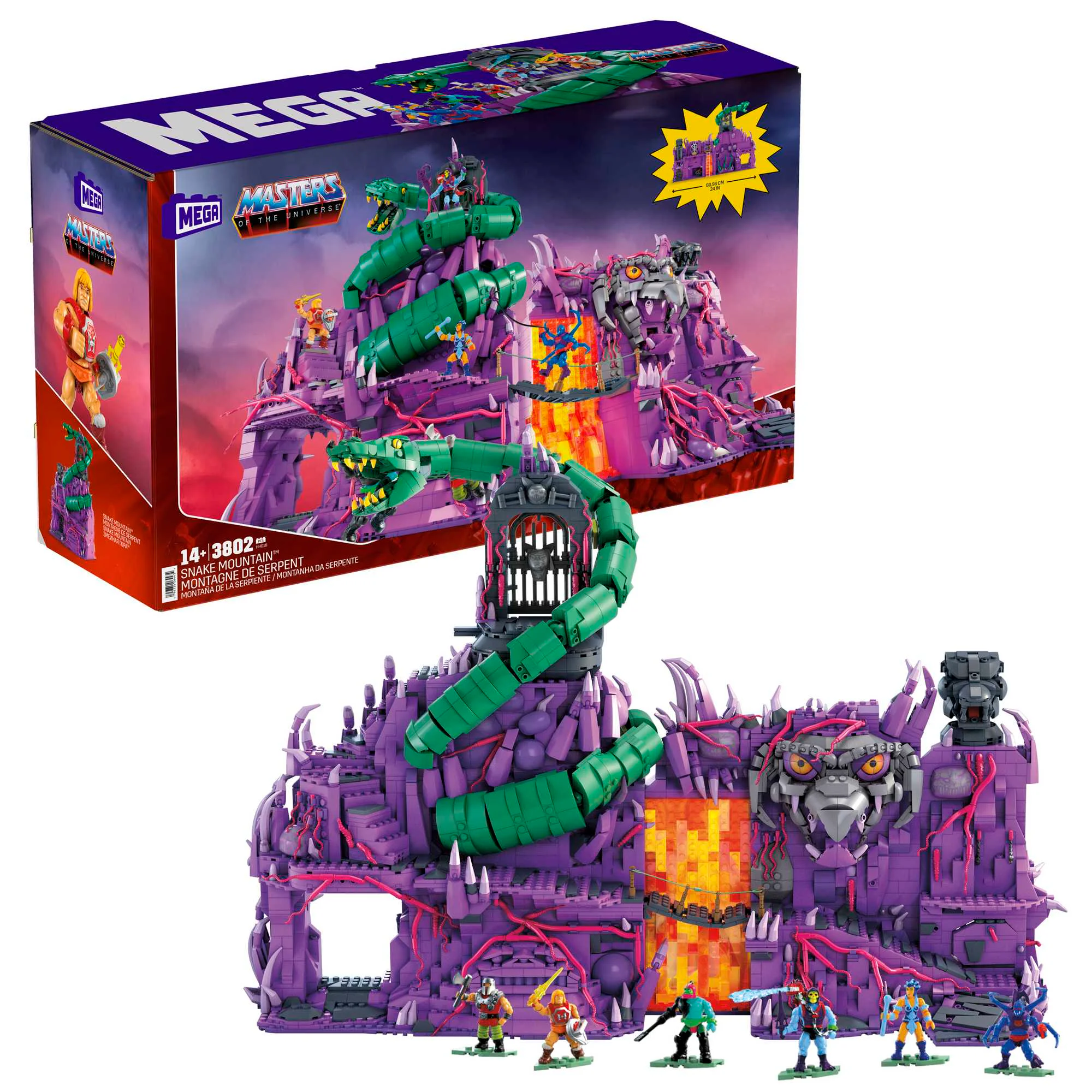 Sichmann the Giant of the universe: Snake Mountain 美家宝/美高 MegaBloks HHD16 image 10