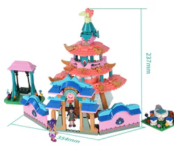 The Princess of Music loves Emily Pepe's Peacock Castle
