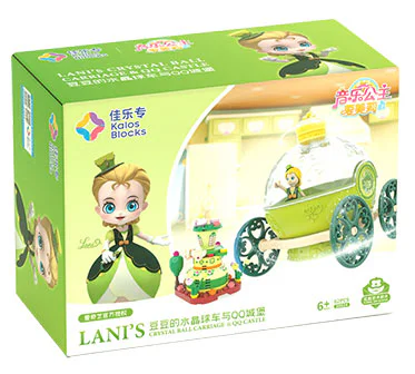 Music Princess Emily: A crystal cart for beans 佳乐专 30024