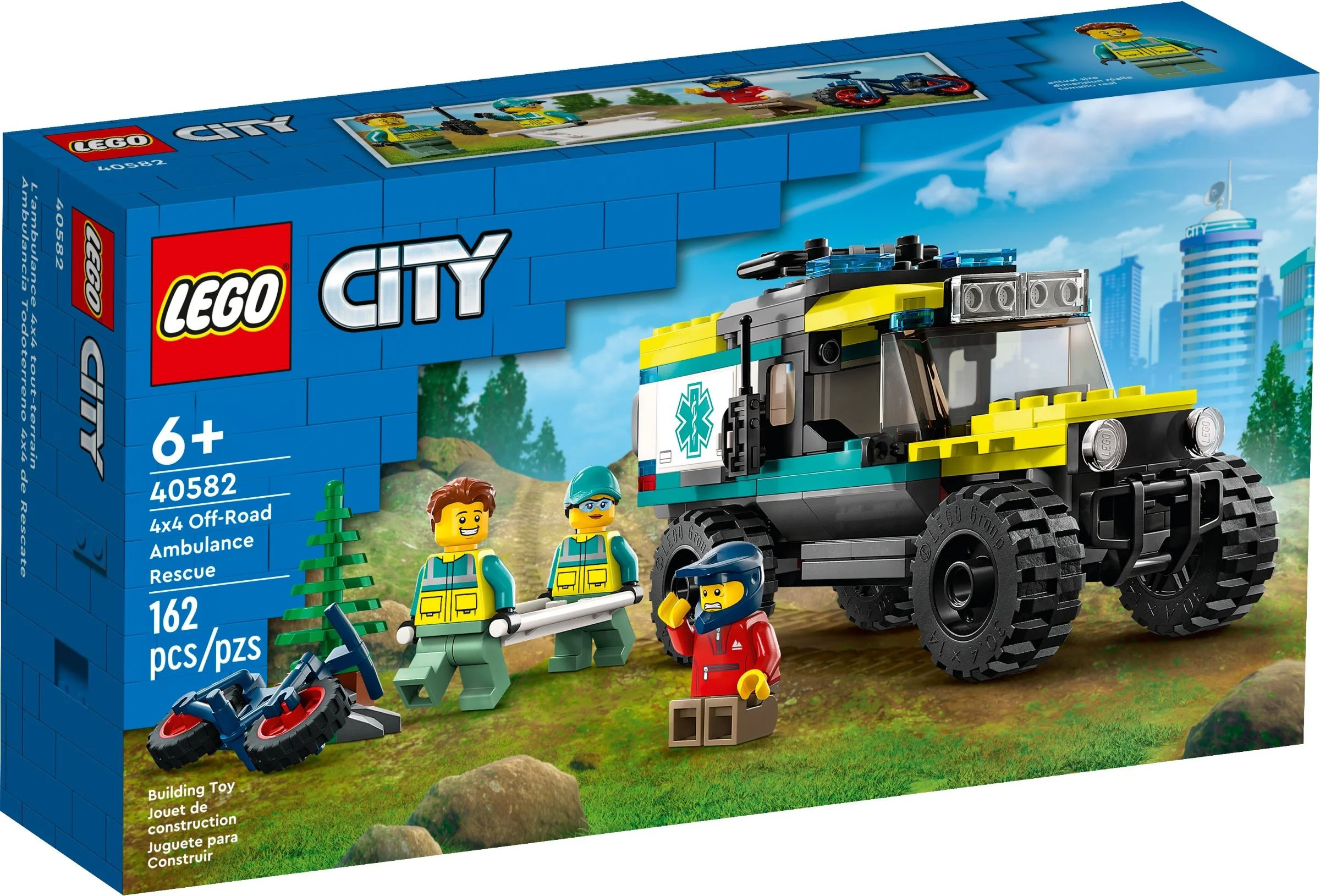 emergency ambulance 4x4 乐高 LEGO 40582 image 1