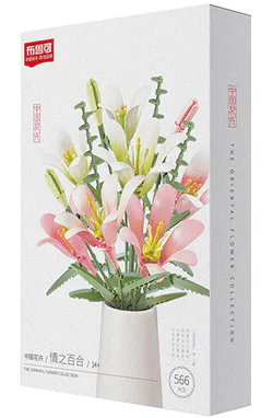Chinese flowers: the lilies of love