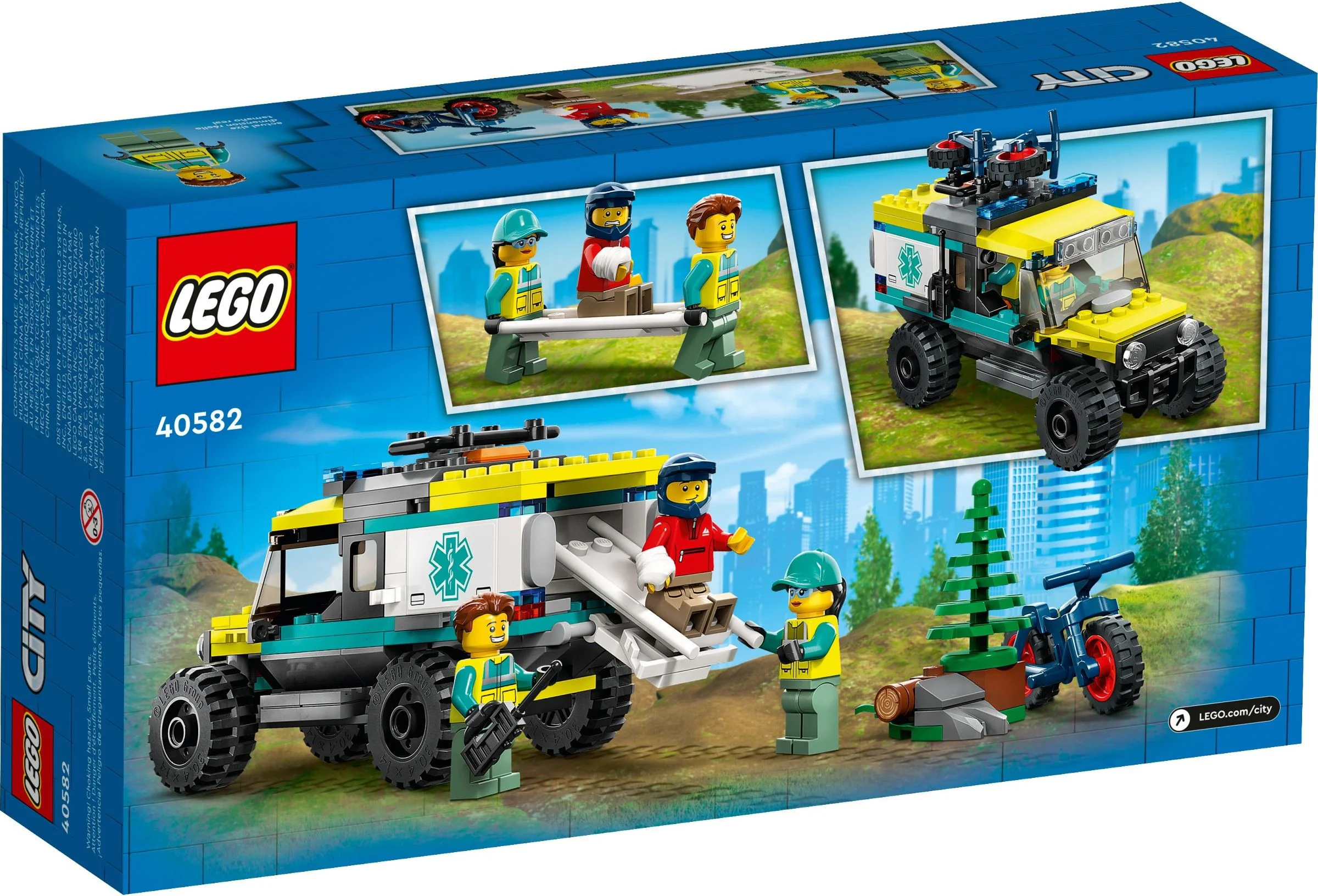 emergency ambulance 4x4 乐高 LEGO 40582 image 4