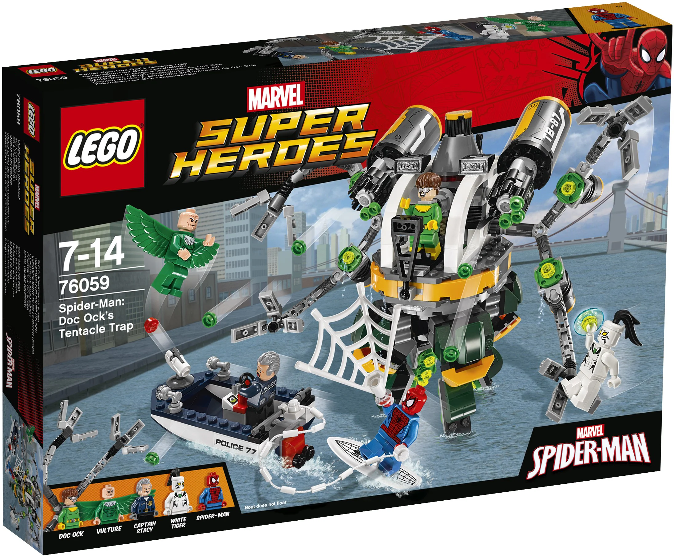 Spider-Man: Doctor Octopus's Tentacle Trap 07040 image 1