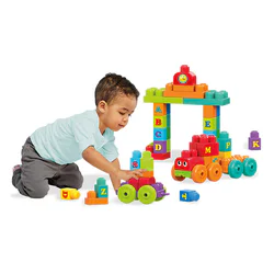 A train to learn the big letter