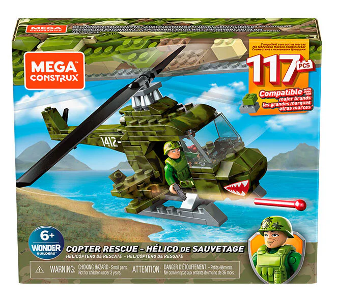 Combat rescue helicopters 美家宝/美高 MegaBloks GNY51 image 1