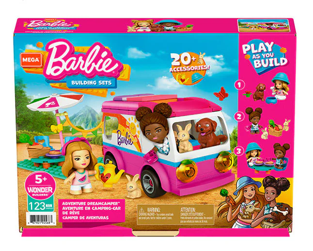 Barbie dream camping MegaBloks GWR35 image 1