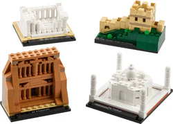 The Great Wall of China, the Taj Mahal of India, the Petra of Jordan, the Parthenon of Greece