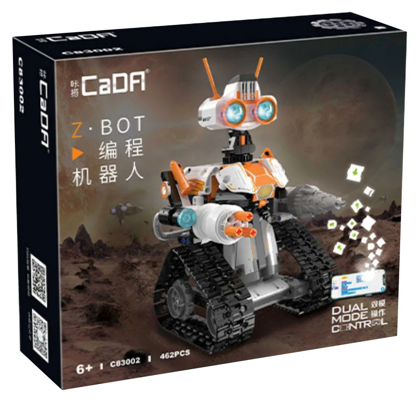 Z.BOT PROGRAMMING ROBOT 咔搭 CaDA/双鹰 DoubleE C83002 image 2