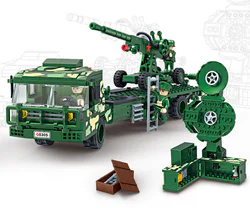 Dreamhua: Red Flag 6 Searching Radar Air Defense Radar Vehicle