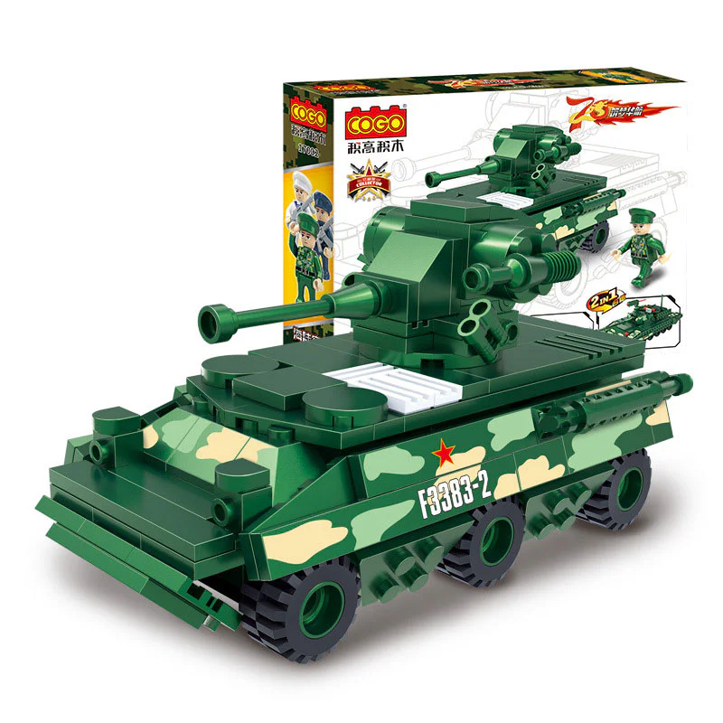 DZONGHUA: WZ551 ARMOURED VEHICLE 积高积木 COGO 17002 image 1