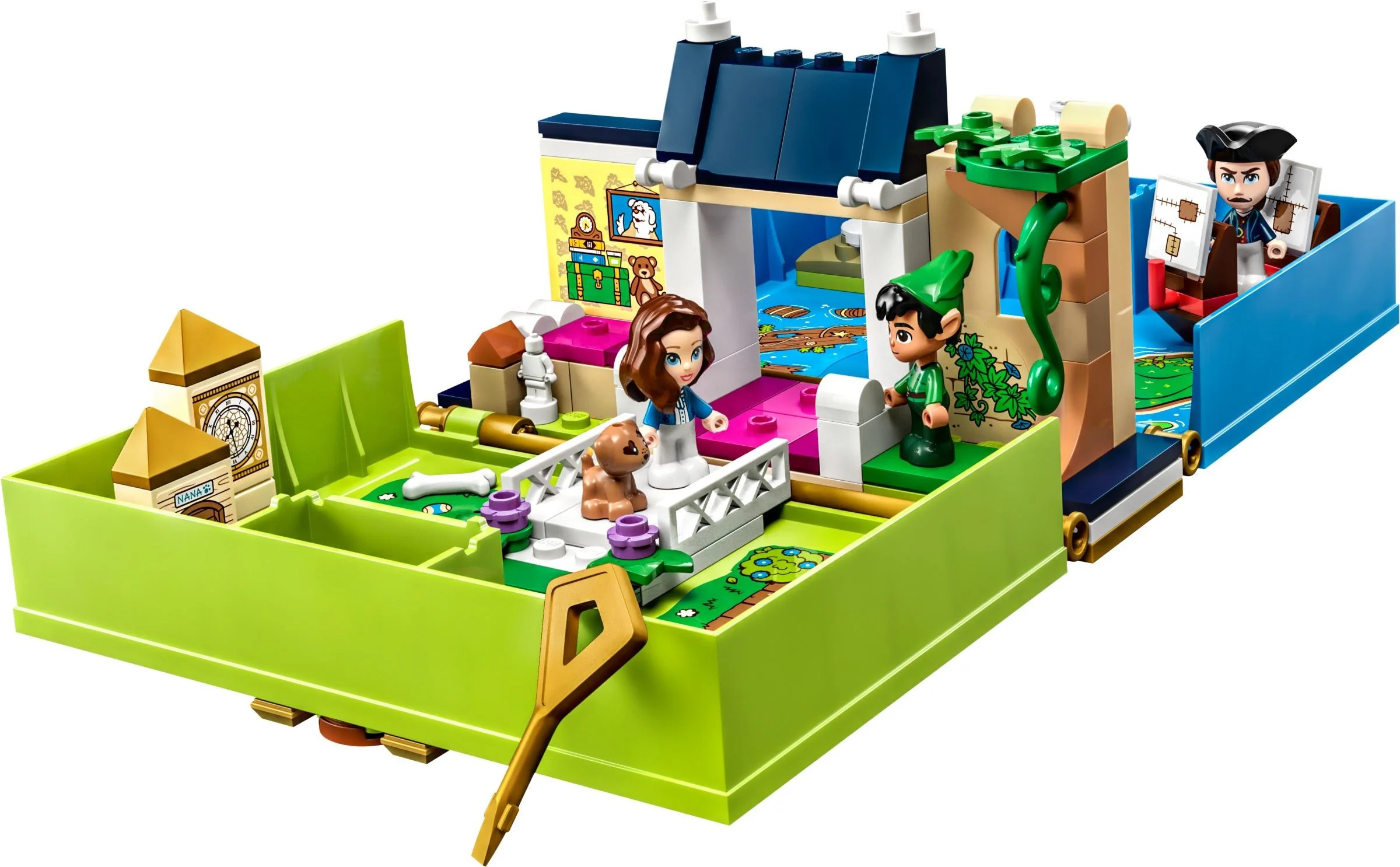 ♪ Little Flying Man: Peter Pan and Wendy's Story Book Adventure 乐高 LEGO 43220