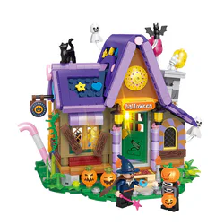 Halloween candy house