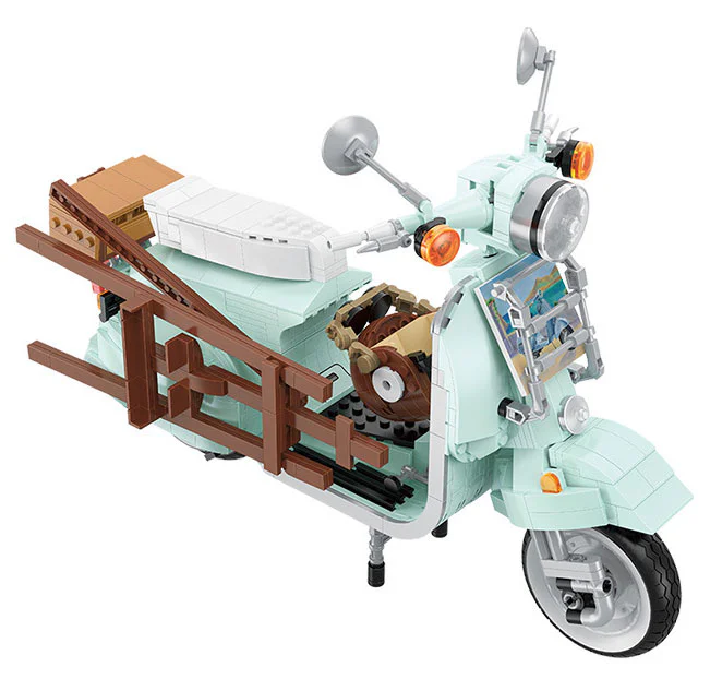 Little new motorcycle 贝乐迪BALODY 21063 image 3