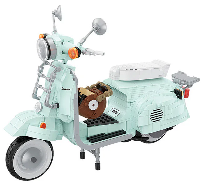 Little new motorcycle 贝乐迪BALODY 21063 image 4