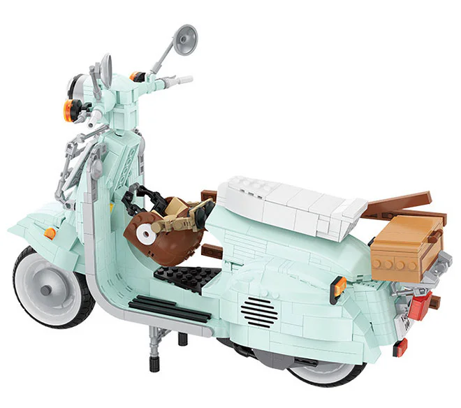 Little new motorcycle 贝乐迪BALODY 21063 image 5