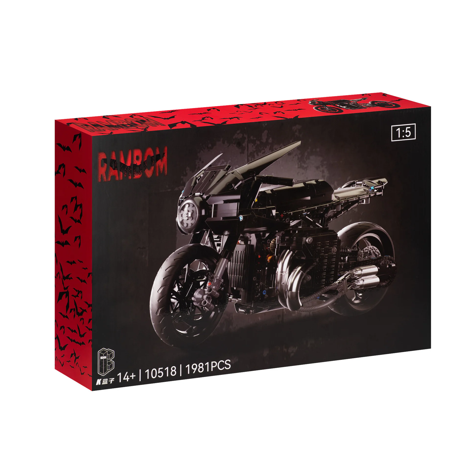 Bat bike K盒子/棱锐模型 10518 image 1