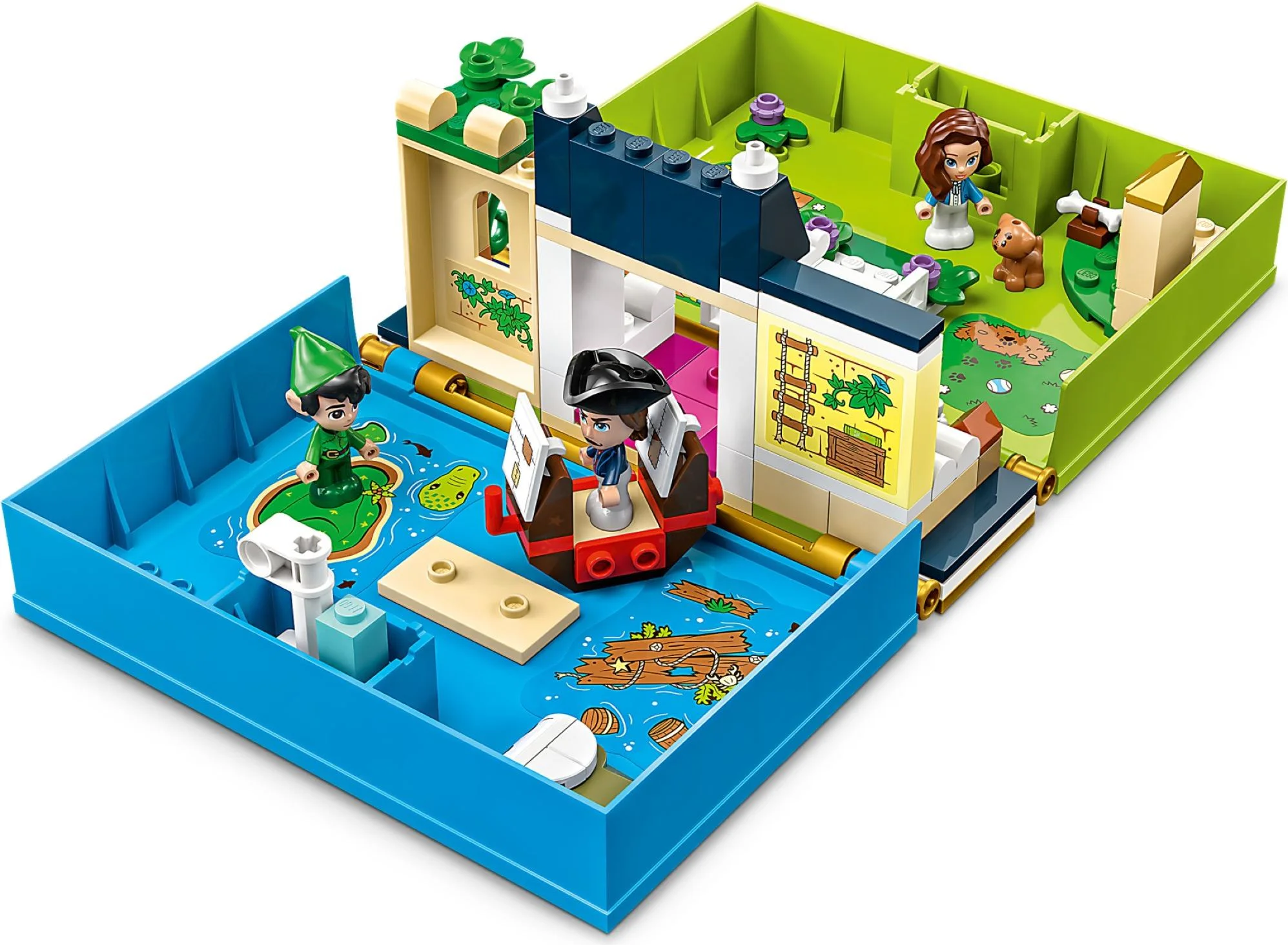 ♪ Little Flying Man: Peter Pan and Wendy's Story Book Adventure 乐高 LEGO 43220 image 8