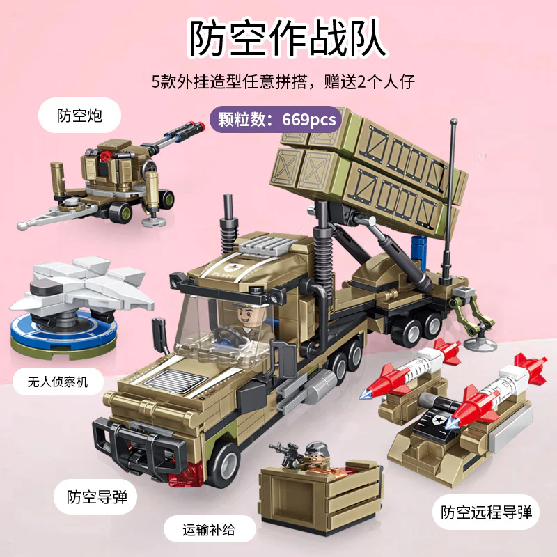 Multifunctional rescue convoy: air defence units 潘洛斯 PANLOSBRICK 659008 image 1