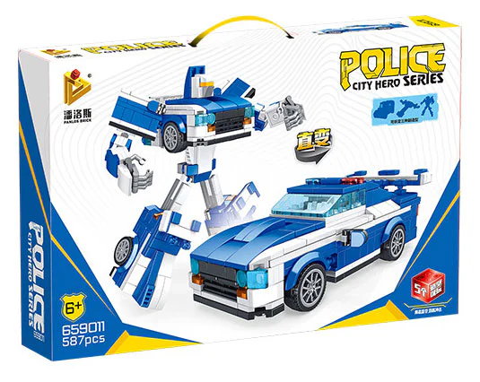 City hero: police 潘洛斯 PANLOSBRICK 659011 image 1