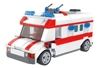City hero: Ambulance A 潘洛斯 PANLOSBRICK 659013 image 1